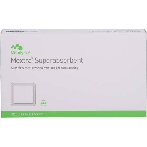 Mextra Superabsorbent Verband 12,5x22,5 cm 10 St