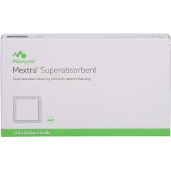 Mextra Superabsorbent Verband 12,5x22,5 cm 10 St