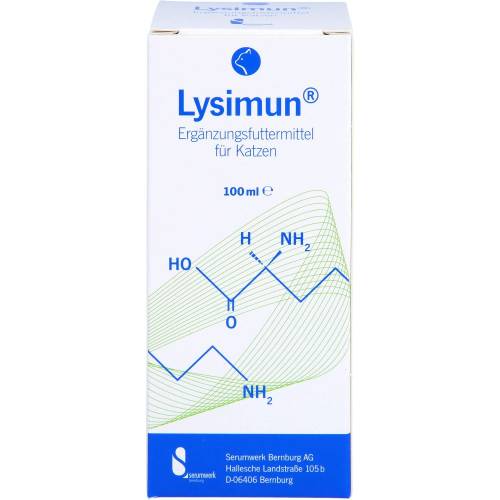 Lysimun Ergänzungsfutterm.Lsg.f.Katzen 100 ml