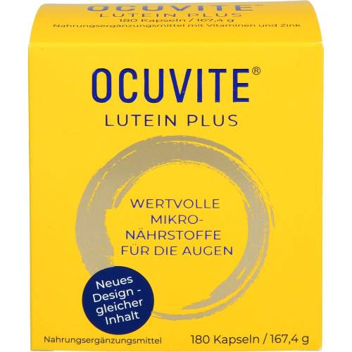 Ocuvite Lutein Plus Kapseln 180 St