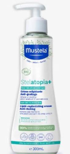Mustela Stelatopia+ Crema de refacerea lipidelor 300ml