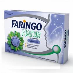 Faringo natur aroma de coacaze X 24 compr. supt Terapia