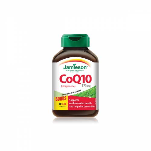 JAMIESON COENZIMA Q10 120MG X 60 CAPSULE