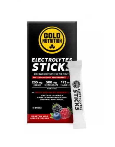 Gold Nutrition Electrolytes cu fructe de padure 10 plicuri