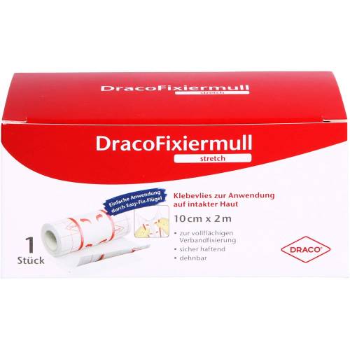 Dracofixiermull stretch 10 cmx2 m 1 St