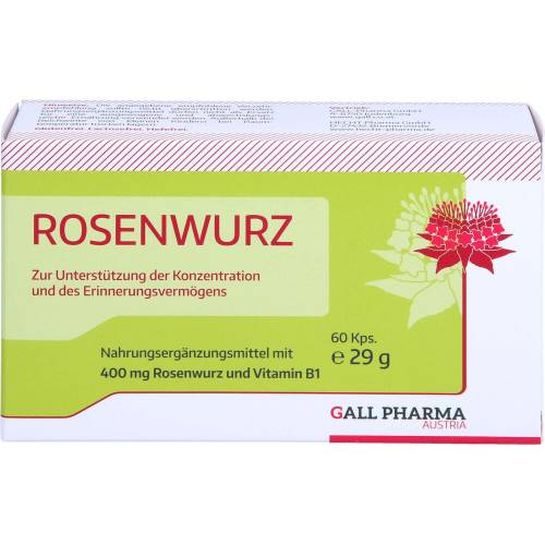 Rosenwurz 400 mg Kapseln 60 St
