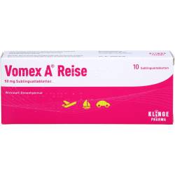 Vomex A Reise 50 mg Sublingualtabletten 10 St