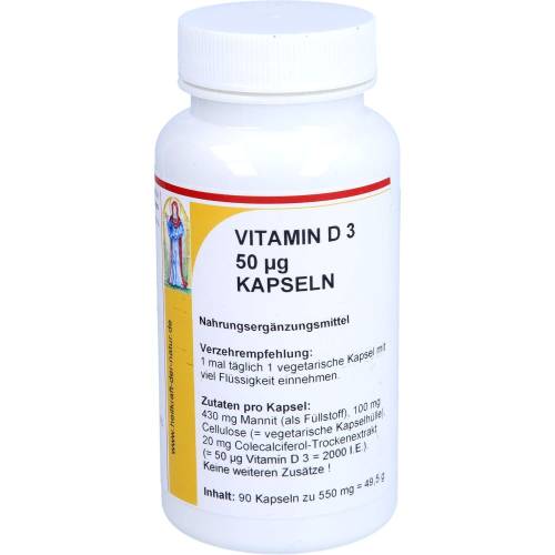 Vitamin D3 2.000 I.E. Kapseln 90 St