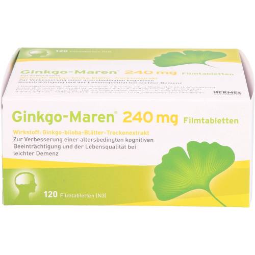 Ginkgo-Maren 240 mg Filmtabletten 120 St