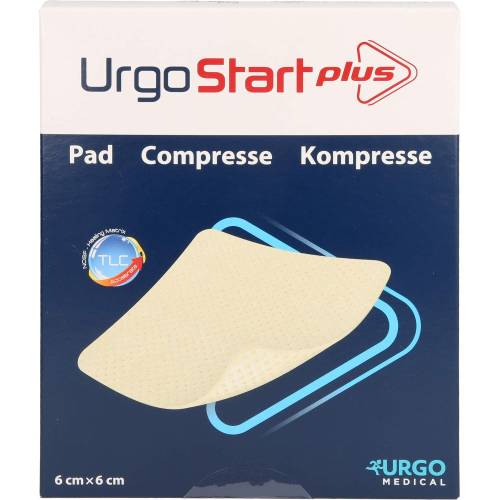 Urgostart Plus Kompresse 6x6 cm 10 St