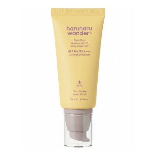 Crema de fata protectie solara orez negru SPF50, 50 ml, Haruharu