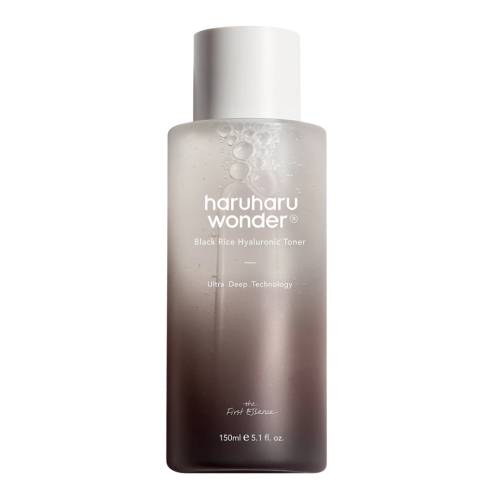 Toner acid hyaluronic si orez negru, 150 ml, Haruharu