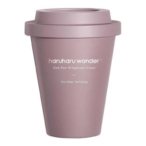 Crema acid hialuronic si orez negru, 90 ml, Haruharu