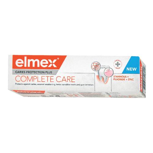 Pasta de dinti Caries Protection Plus Complete Care, 75 ml, Elmex