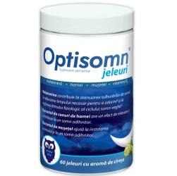 Zdrovit Optisomn cu aroma de cirese 60 jeleuri gumate