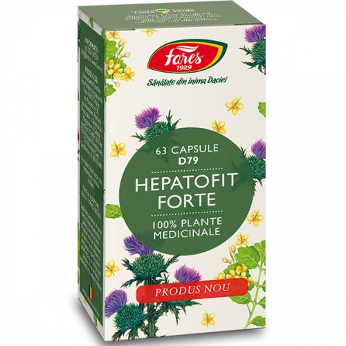Hepatofit forte - D79 - 63cps - Fares