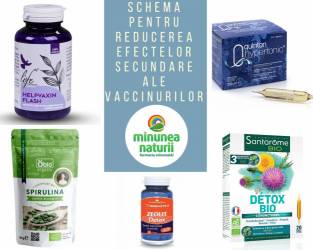Schema detoxifiere si reducerea efectelor secundare ale vaccinurilor