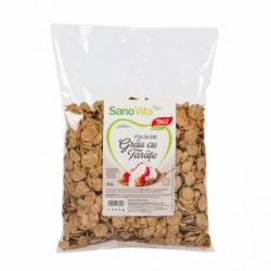 Fulgi de grau cu tarate 300g - SANOVITA