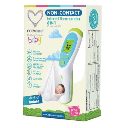 Termometru noncontact multifunctional 6in1, albastru, Easycare