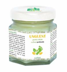 Unguent pentru calcaie cu fisuri profunde, 45 ml, Bios Mineral Plant
