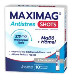 Zdrovit Maxi Mag Antistres Shots Unidoze 10 flacoane