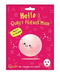 Masca fata cu colagen Hello Friends, 25g, Quret