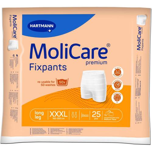Molicare Premium Fixpants long leg Gr.Xxxl 25 St