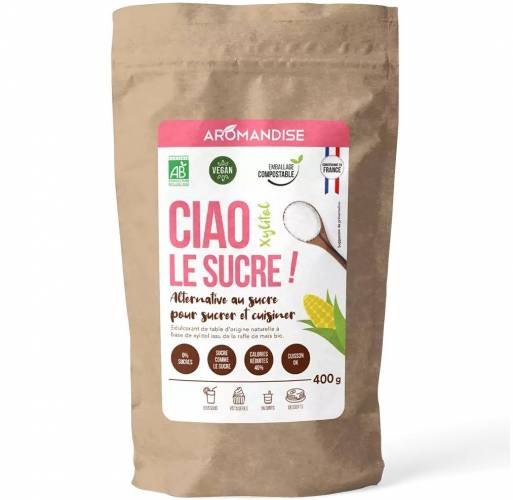 Ciao zahar, Xylitol eco-bio, 400g - Aromandise