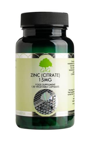 Zinc 15 mg,  120 capsule