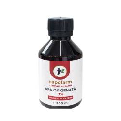 Apa oxigenata 3%, 200 ml, Napofarm