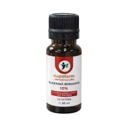 Glicerina boraxata 10%, 20 ml, Napofarm