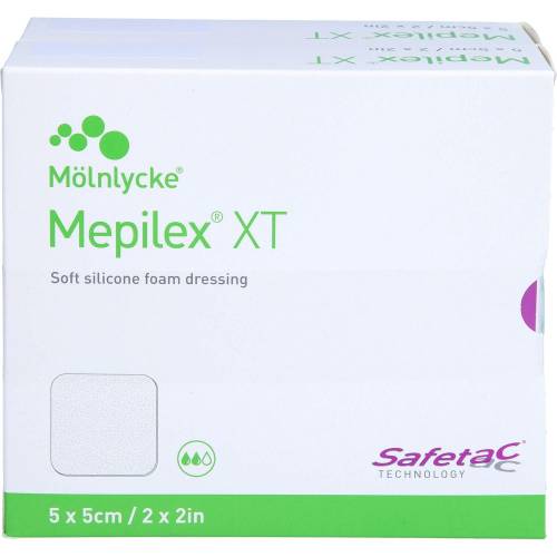 Mepilex Xt 5x5 cm Schaumverband 10 St