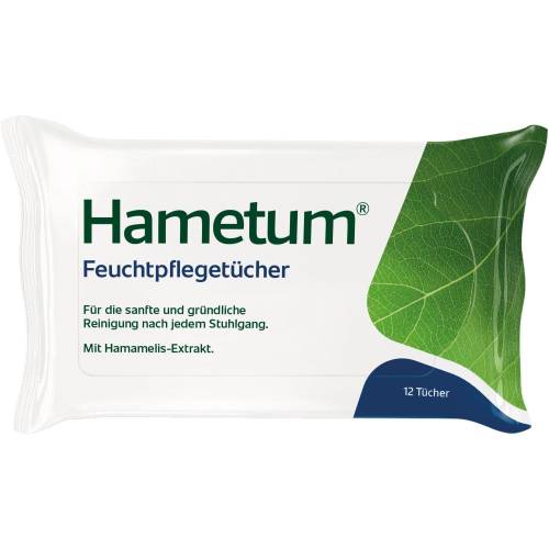 Hametum Feuchtpflegetücher m.Hamamelis 12 St