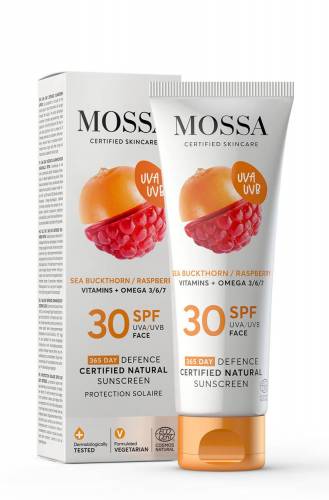 Crema de soare pentru fata SPF 30, 50ml - Mossa