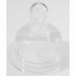 Baby Nova 14221 Natural Soft Tetine silicon largi rotunde pentru lapte 0-24 luni 2 bucati