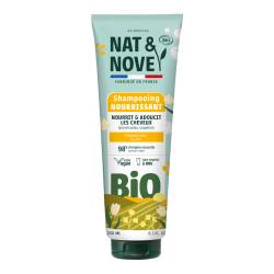Sampon hranitor pentru par uscat cu extract de ovaz Bio, 250ml, Nat&Nove