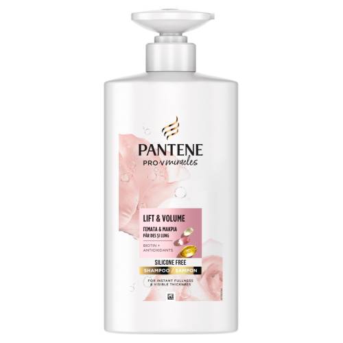 Sampon cu biotina Lift'N'Volume, 500ml, Pantene