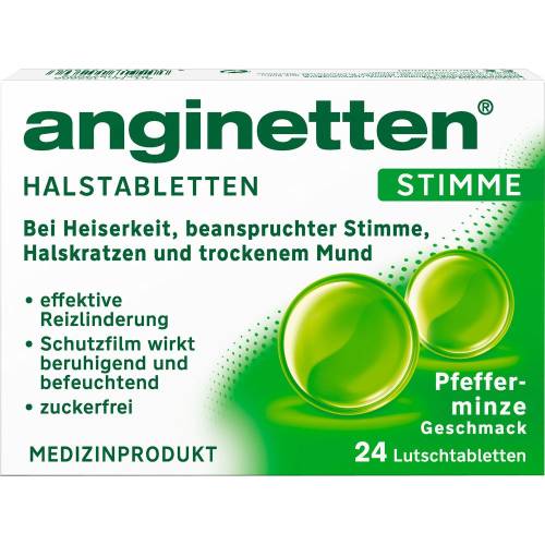 Anginetten Stimme Lutschtabletten 24 St