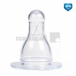 Canpol 18/118 Tetina silicon universala in cruce 6+ luni