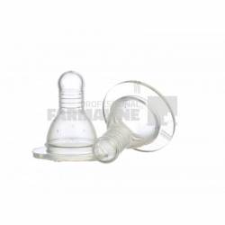 Minut Baby TR 2011006 Tetina silicon 0+ luni 2 bucati