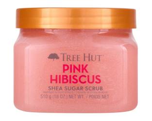 Scrub de corp Pink Hibiscus Shea Sugar, 510g, Tree Hut