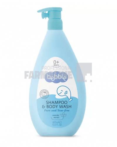 Bebble Sampon & Gel pentru baita 2 in 1 400 ml