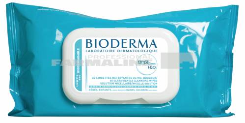 Bioderma Abcderm H2O Servetele umede 60 bucati