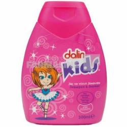 Dalin Kids Sampon - Gel capsuni 300 ml