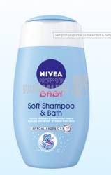 Nivea 80522.91 Baby Sampon si spuma de baie 200 ml
