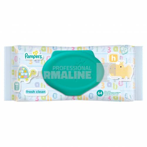 Pampers Fresh Clean Single Servetele umede 64 bucati