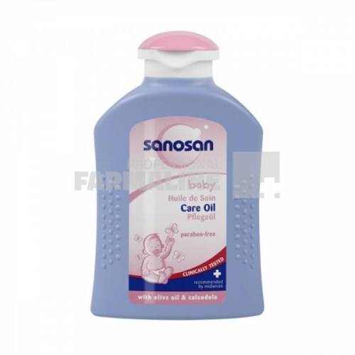 Sanosan Ulei de ingrijire cu Galbenele Soia Migdale si Masline 200 ml