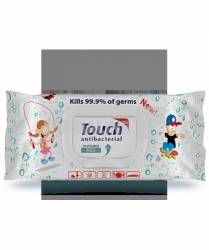 Touch Kids Servetele umede antibacteriene 70 bucati