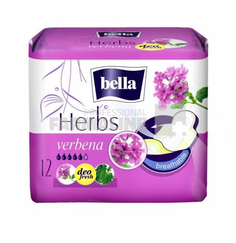 Bella Herbs Verbena Deo Extra Soft Absorbante 12 bucati