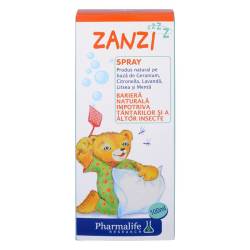 Zanzi spray anti-tantari si insecte, 100 ml, Pharmalife